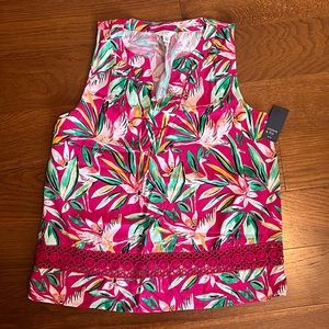 Crown & Ivy Floral Tank